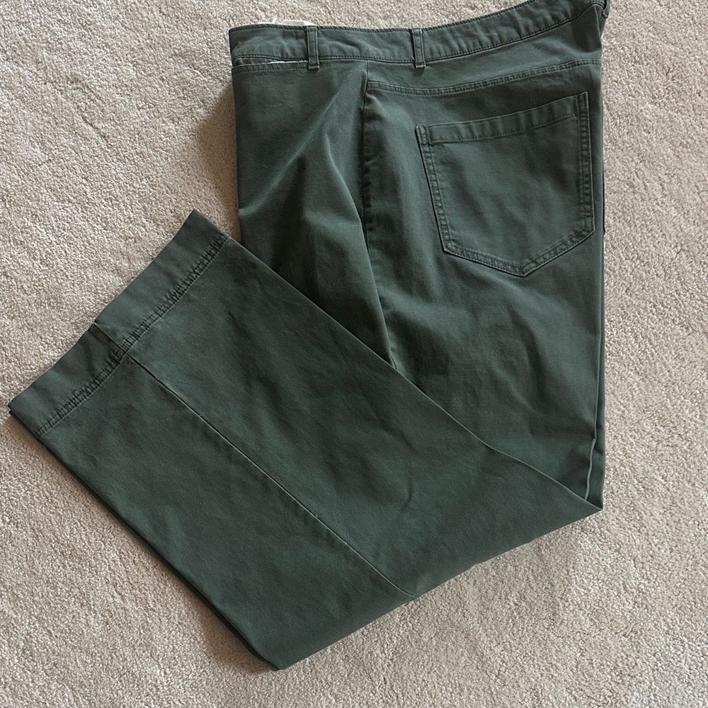 Old Navy Women's Wide Leg Pants - Dark Green